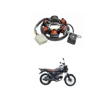 Imagem de Estator Completo Bobinas Pulso Shineray Work 125/150 cc