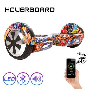 Imagem de Hoverboard Bluetooth 6,5 Grafite Urbano Hoverboard Bolsa