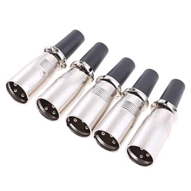 Imagem de 5 PCS XLR 3 Conjunto de Cabo Vídeo áudio XLR