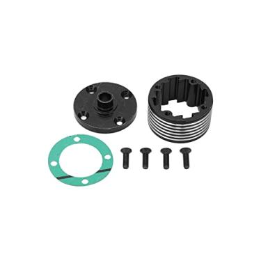 Imagem de Caixa do diferencial dianteiro central traseiro, caixa do diferencial universal preta de alta resistência para BX-07 EX-07