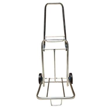 Imagem de Carrinho De Carga Ferro Zincado Carrega 70Kg Dobrável