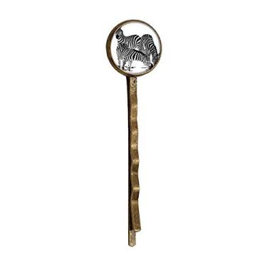 Imagem de Simple Pintos Animal Art Deco Presente Moda Retrô Metal Cabelos Grampo Cabelos Grampo