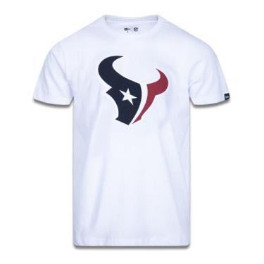 Imagem de Camiseta Manga Curta Nfl Houston Texans Branco Marinho New Era
