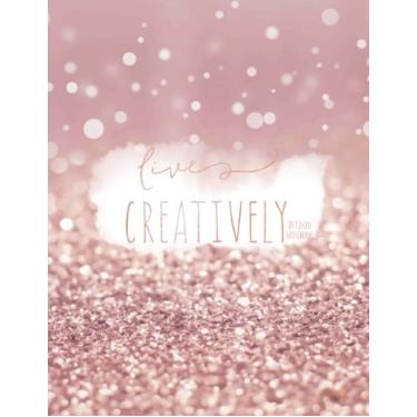 Imagem de Caderno pautado Live Creatively A4: Design Jotter, Diário, Planejador, Composição, Caderno de Notas pautadas, Caderno de Exercícios| Materiais de papelaria, ... Escola, Faculdade, Universidade, Casa Essentials