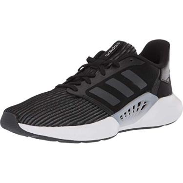 Imagem de adidas Tênis de corrida feminino Ventice, Preto/cinza/cinza escuro, 9.5