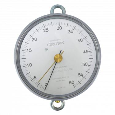 Imagem de Dinamômetro Circular Analógico Faixa 0 A 6000Kg Graduação 50Kg Alumínio Força Br-6000 Portátil Instrutherm Com Maleta