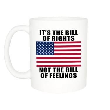Imagem de Rogue River Tactical Melhor caneca de café bandeira dos EUA Bill of Rights American Patriot novidade copo para homens pai pai marido militar veterano