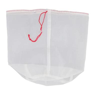 Imagem de Saco de fermentação de 5 galões, 160 micro saco de coador reutilizável, saco de malha fina, suprimentos para fazer vinho, saco de filtro de grau alimentício multiuso para cidra de frutas, leite de