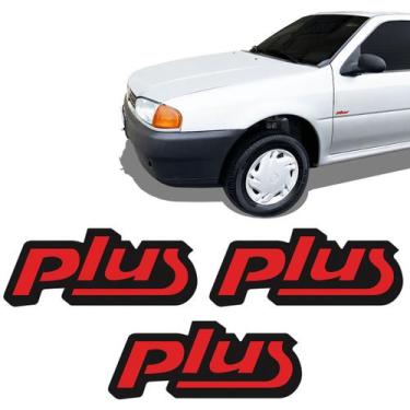 Imagem de Adesivos Plus Vermelho Gol Quadrado 1991/94 Modelo Original - SPORTINO