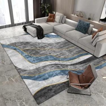 Imagem de Tapete para sala de estar, decoração de quartos, tapetes geométricos, tapete de cabeceira para quarto, sofá para casa, mesa de chá, tapete lateral, flanela 8.200 x 400 cm 78,7 x 157 pol.