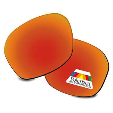 Imagem de Bwake Lentes de reposição para óculos de sol Costa Del Mar Switchfoot - Vermelho fogo polarizado