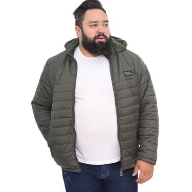 Imagem de Jaqueta Masculina Nylon Forrada Pelúcia Plus Size Beto - Red Nose, Ver