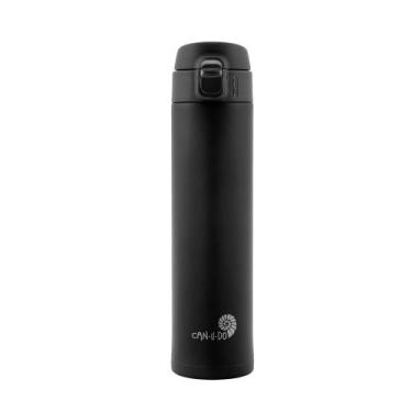 Imagem de Garrafa de Inox 500ml Fast Click - can.u.do, Preto