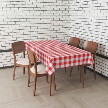 Imagem de Toalha De Mesa Retangular Impermeavel Termica Estampada 2,50 x 1,40 m 