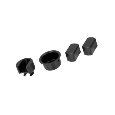 Imagem de Partuto 1 conjunto de kit de inserção de bucha pivô de dobradiça de porta traseira para carro substituição preta