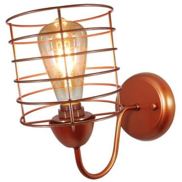 Imagem de Arandela Parede Aramado Chochin Cobre Quarto Sala garagem - CM GLASS -