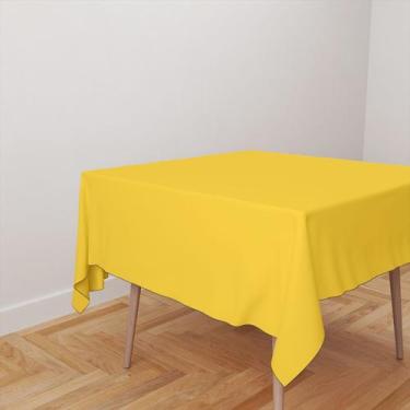 Imagem de Toalha De Mesa Quadrada 4 Lugares Tecido Oxford Lisas - 140x140cm - Co