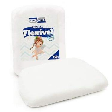 Imagem de Massa de Biscuit Flexível Polycol 500g Novidade