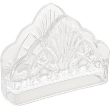 Imagem de Porta Guardanapos Cristal Dublin 12,5cm Lyor Suporte para Papel de Mes
