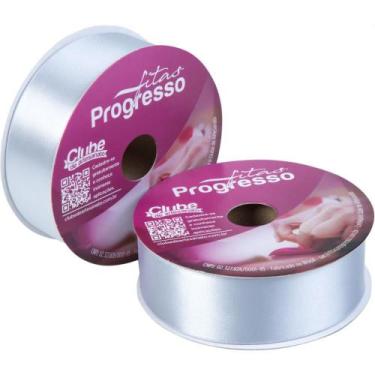 Imagem de Fita de Cetim 38MM 50M Prata 084 - Fitas Progresso