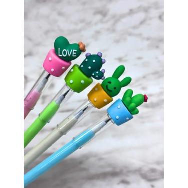 Imagem de KIT 12 Lapiseira Troca Ponta Lápis Refil Material Escolar Papelaria Fo