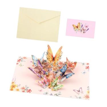 Imagem de Cartão de Visita Do Dia Das Mães, Escultura de Papel, Buquê 3d, Floral, Perfumado, Cartão de Bênção para Festival, Aniversário, Amigos, Roxo