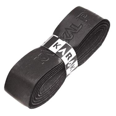 Imagem de Karakal - Super Grip PU – Fita adesiva para badminton, squash, tênis, taco de hóquei ou taco de hóquei no gelo – Pacote com 5 ou 24 – Cores sortidas, B00HURNP08, preto, 6X