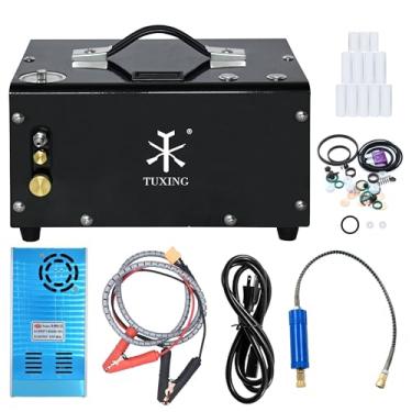 Imagem de TXET061-2 2021 New 4500Psi Pcp Pump 12V Portable PCP Auto Stop Version Air Compressor For Air Rifle Pcp Charging 12V-220V