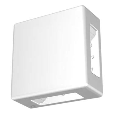 Imagem de Kit 2 Luminária Arandela LED Preta ou Branca Kian IP65 4 Focos 6w Luz Amarela 3000K