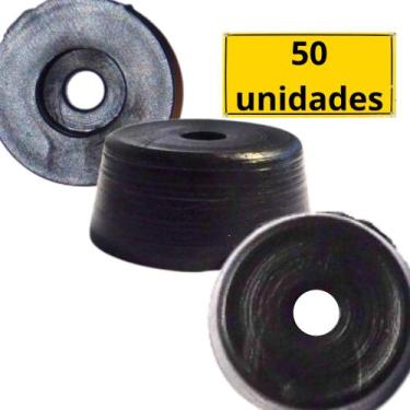Imagem de Pézinho Borracha para Guarda Roupa Sofá Cadeira Kit c/ 50 uni - RCA Me