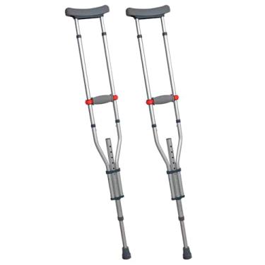 Imagem de Muleta Axilar Desmontável Regulável 3 Em 1 Hidrolight Cinza