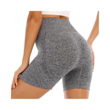 Imagem de Verão sexy ginásio shorts mulher correndo ao ar livre esporte sem cost