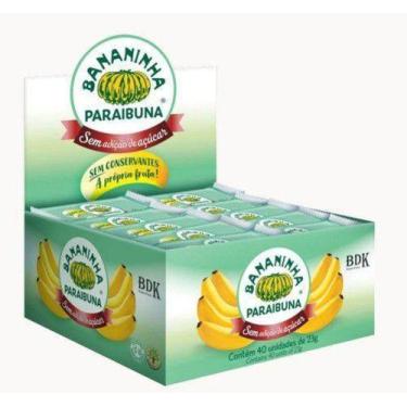 Imagem de Bananinha Paraibuna Sem Açucar Caixa 40x23g