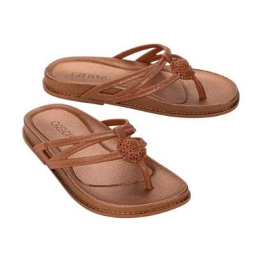 Imagem de Sandália Rasteira Feminina Grendha Sol Novidade Cores Sortidas, Cores 