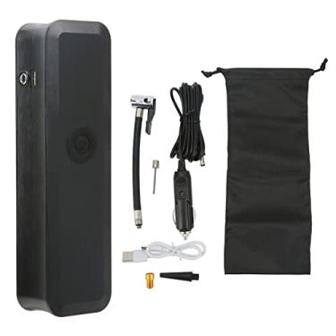 Imagem de Bomba De Ar Elétrica Portátil Compressor De Ar Inflador De Pneus Bomba Inflável Elétrica De Display Digital Inteligente