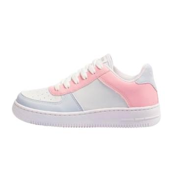 Imagem de Tenis Casual Esportivo Masculino e Feminino Promoção (Rosa, BR, Adulto, Numérico, 38)