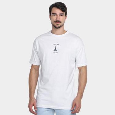 Imagem de Camiseta Industrie Paris Masculina, Branco, M