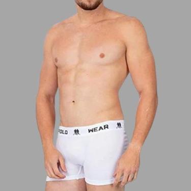 Imagem de Cueca Masculina Boxer Polo Wear, P, Branco