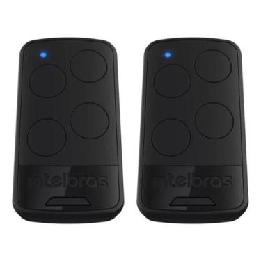 Imagem de Kit 2 Controles EP 04 Intelbras Criptografia AES 128 Bits e 4 Botões p