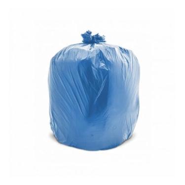 Imagem de Saco De Lixo Azul 40l Pacote Com 100 - Medem
