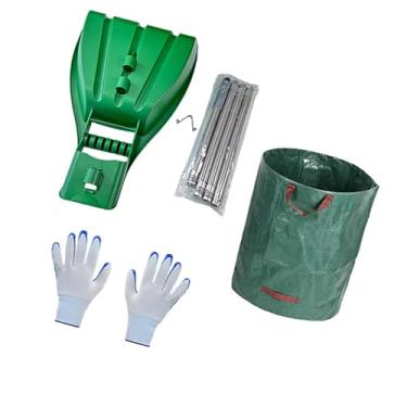 Imagem de ＡＷＨＡＯ 2x Ancinhos de mão para de folhas de jardim, ferramenta versátil para jardinagem, ancinho para grama, ancinho para folhas ao ar livre