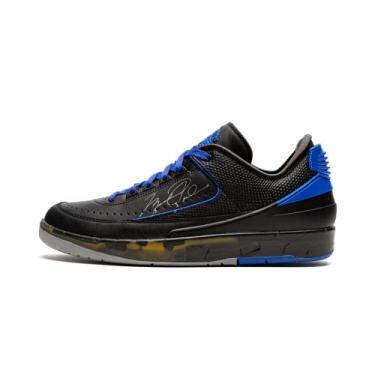 Imagem de Tênis masculino Jordan Air Jordan 2 Low OG SP DJ4375 004 Off-White - Preto/Azul - Tamanho, Azul, 39 BR