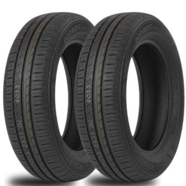 Imagem de Kit 2 Pneus Kumho Aro 13 175/70r13 82t Ecowing Es31 Gol Uno Corsa Celt