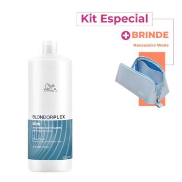 Imagem de Kit Wella Professionals BlondorPlex Shampoo Necessaire (2 produtos)
