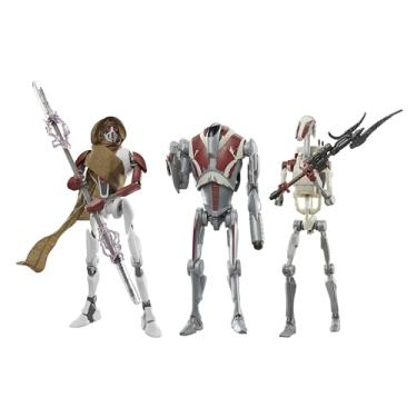 Imagem de Star Wars The Black Series MagnaWächter, Super Battle Droid, Battle Droid Jedi: Survivor Action Figures, 3 Pack, Scale 15 cm