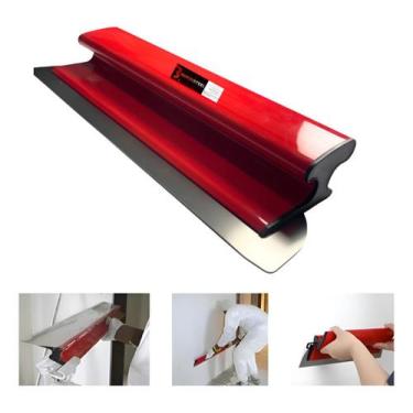 Imagem de Desempenadeira Para Massa Corrida Beroxsteel Profissional 80cm em Aço 