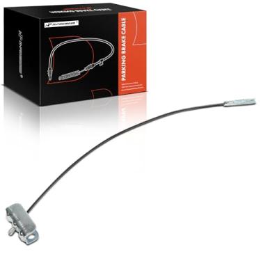 Imagem de A-Premium Conjunto de cabo de freio de estacionamento lateral intermediário compatível com Chevrolet, modelos GMC: Silverado 1500 2005-2009, Silverado 1500 Classic 2007, Sierra 1500 2005-2009, Sierra