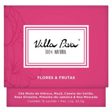 Imagem de Chá Misto flores e Frutas Villa Piva 15 Sachês