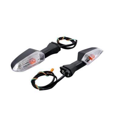 Imagem de GRJQRKHZ Luz de seta de motocicleta para K&awasaki ZRX1200 2009-2018 Luz de seta traseira para motocicleta Lâmpada indicadora de freio traseiro Luzes traseiras acessórios de motocicleta
