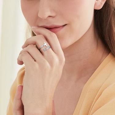 Imagem de Anel masculino com nó celta/caveira/elos cubanos, aço inoxidável/banhado a ouro/preto/cinza, tamanho 4-14, Aço inoxidável, Sem pedra preciosa